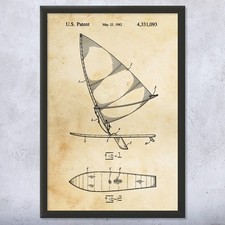 Tavola Wind Surf Brevetto Wall