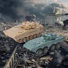 Puzzle modello 1:72 di carro armato corazzato per scene da tavolo Bomboniere