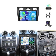 Per Ford Fiesta MK5 VI 2002-2011 6+128GB Autoradio Carplay Android 15.0 DAB+ KAM