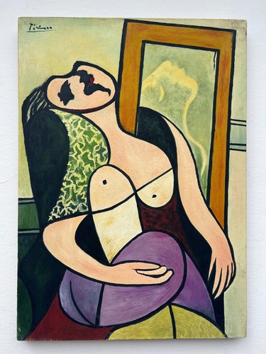 Pablo picasso dipinto olio - dipinto,