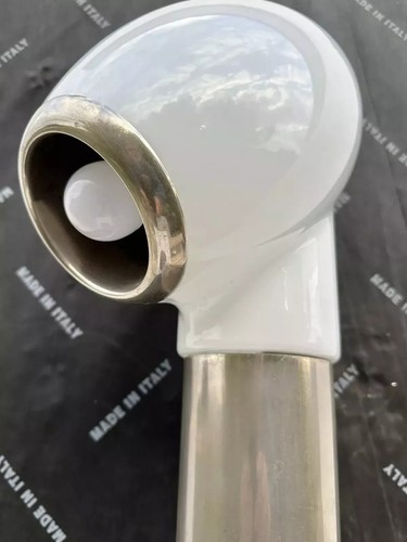 Lampada terra vetro opaline - lampada,