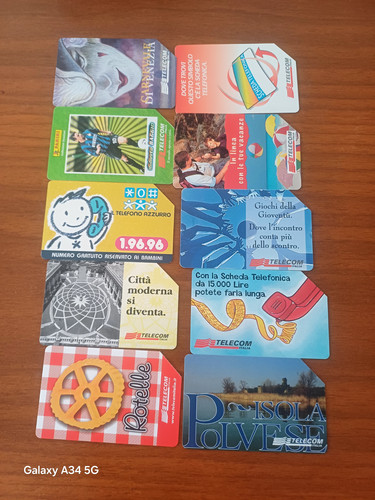 Schede telefoniche anni - schede,