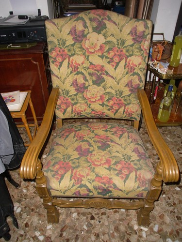 Trono stile rinascimento - in,