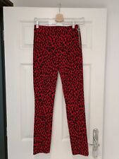 Pantalone stampa leopardata