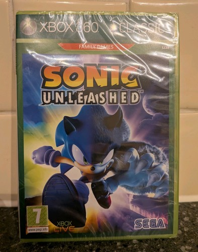 Sonic unleashed xbox 360 - sonic,