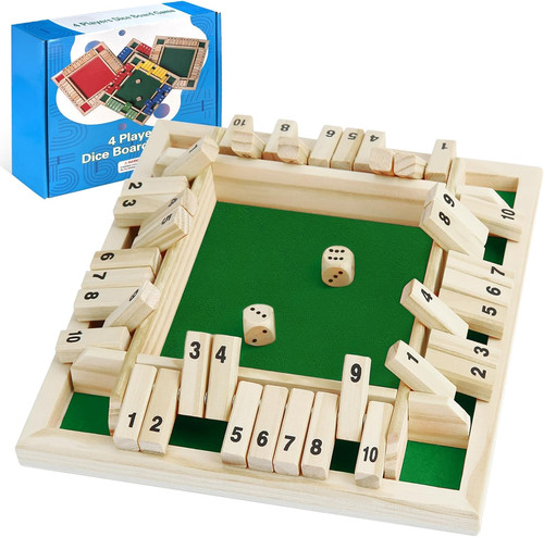 Shut the box giocatori - box, 2-4