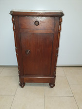 comodino antico in noce