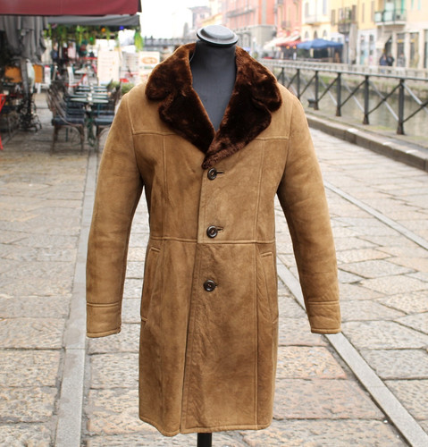 Cappotto pelle montone - pelle,