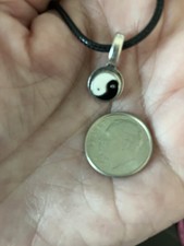Yin Yang Pendant On Adj 18-21