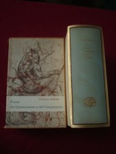 PARNASO ITALIANO-POESIA DEL QUATTROCENTO E DEL CINQUECENTO-EINAUDI 1959-MILLENNI