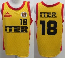 MAGLIA SHIRT JERSEY MAILLOT TRIKOT VINTAGE BASKET BASKETBALL RAVENNA ITALIA WORN