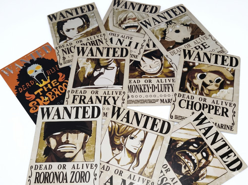 Poster one piece wanted - one,