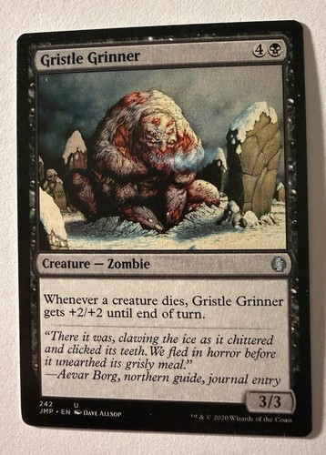 Gristle grinner 242 jmp - jmp, mtg