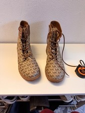 Stivale combat Alistair con logo jacquard  Michael Kors