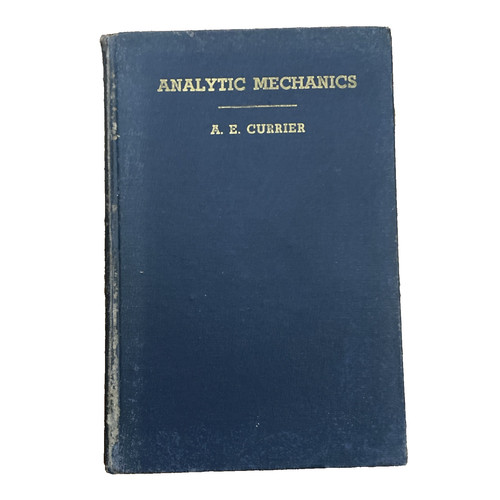 Vtg analytic mechanics currier - vtg,