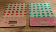 BILANCIA DA CUCINA DIGITALE FISURA COLORE ROSSO,VERDE O VIOLA