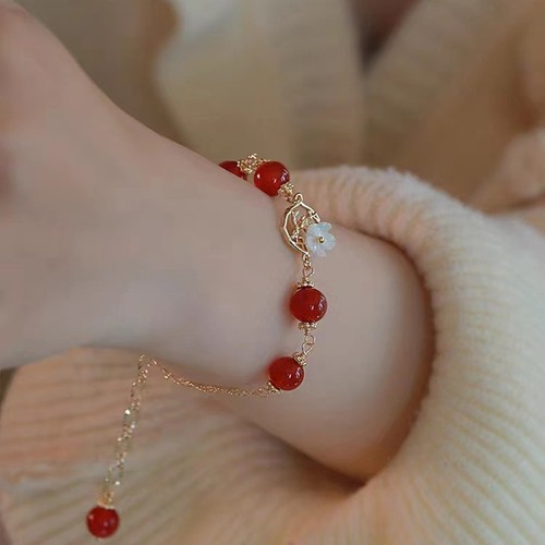 Bracciale fiori haitang trendy - fiori,