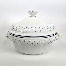 Zuppiera Richard Ginori Blu Reale Firenze Fleur De Lys Antico Doccia