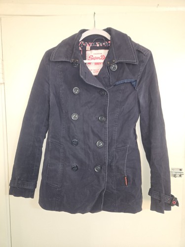 Superdry cappotto donna blu - superdry,