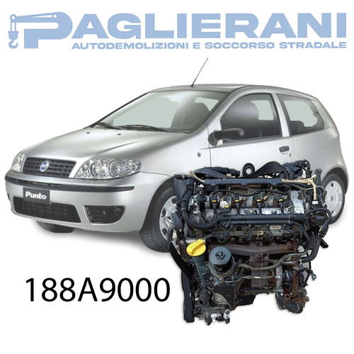 Motore 188a9000 fiat punto 188 - motore,