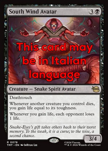 Mtg south wind avatar - mtg,