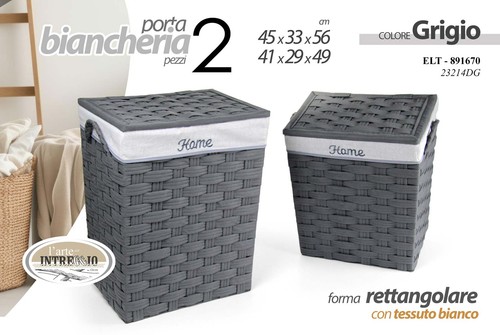 Ceste set portabiancheria - set,