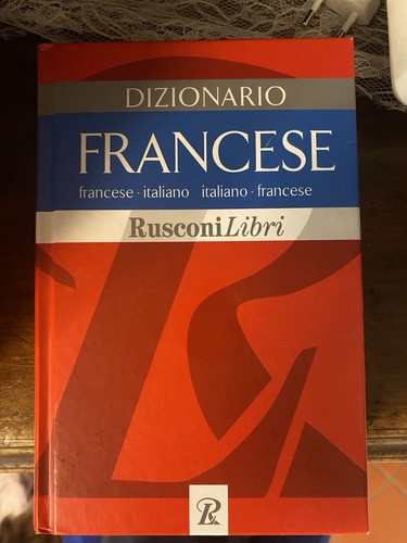 Dizionario francese rusconi - francese,