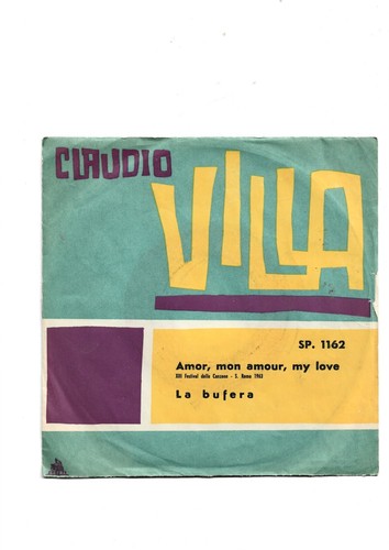 Claudio villa disco 45 - -,