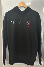 NUOVO Puma Michelob Ultra Copa America 2024 Felpa con Cappuccio Nero 65861803 Uomo Taglia Large