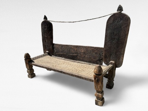 Antica sedia orientale letto - sedia,