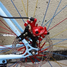 (20mm)Staffa Modifica Freno a Disco Bici Adattatore Telaio Supporto di Montaggio