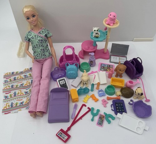 Barbie vet bambola accessori - barbie,