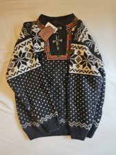 NUOVO Maglione Norvegese Pura