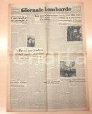 1945 GIORNALE LOMBARDO Notizie
