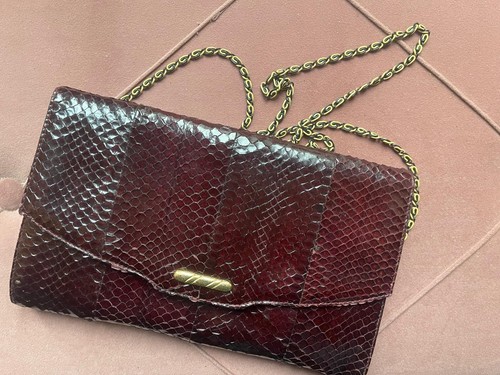 Borsa donna pitone - borsa,
