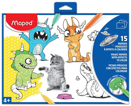 Maped fogli colorare - maped, con