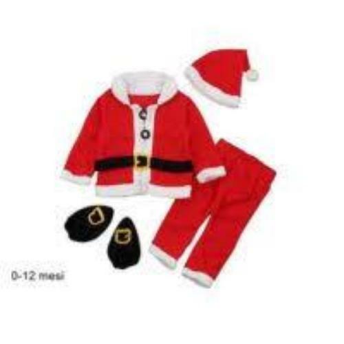 Abito babbo natale bimbo 12 - babbo,