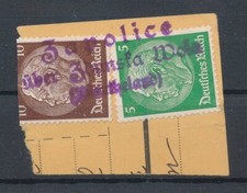 720519) DR Briefstück mit L3 Stpl. Zapolica über Zdunska Wola Wartheland Posen 