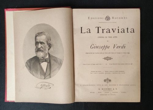 Traviata trovatore opera - traviata, il