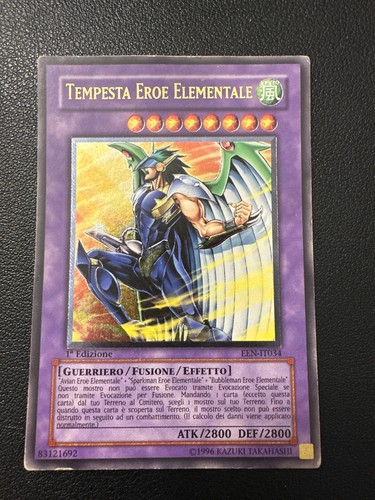 Tempesta eroe elementale - tempesta, 1