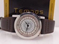 PHILIP WATCH GMT WORLD TIME AUTOMATICO 40MM STEEL DIAL '2000S OROLOGIO