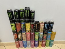 Collezione Lattine Monster Alcune Ancora Con La Linguetta Chiusa Prezzotrattabil