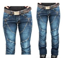 Jeans moto donna Oj J145