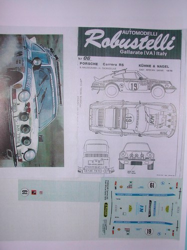 Decal robustelli porsche - decal,