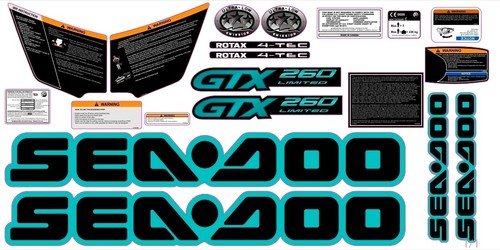 Kit stickers seadoo - stickers,