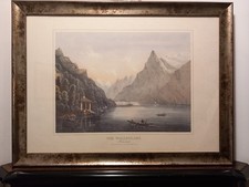 Incisione lago di - ",