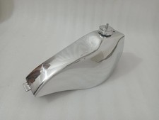 Serbatoio benzina + tappo Fantic Trial 125 200 modello 1980-84 acciaio cromato