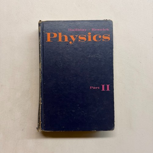 Physics part by halliday - ii,