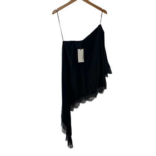 Top zara nero monospalla - zara,