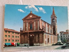 Cartolina Formigine Chiesa Parrocchiale Moto Fiat 500 ZA1424 ^